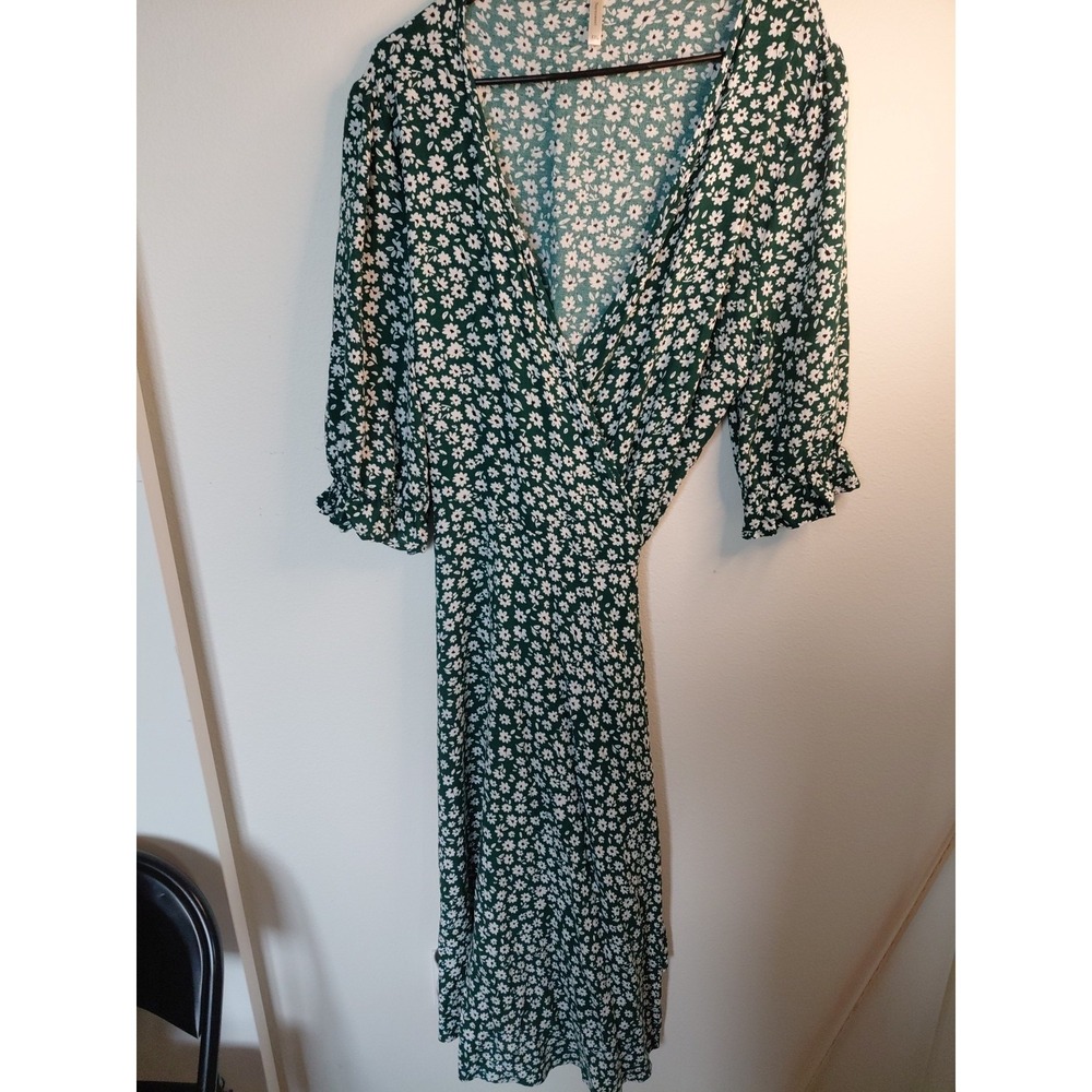 Yoarsweet Flowy Maxi Dress Women Sleeves Womens Floral Casual Dress XXL Boho